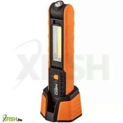 Neotools akkus műhely-vizsgálólámpa, tölthető, 500lum cob LED