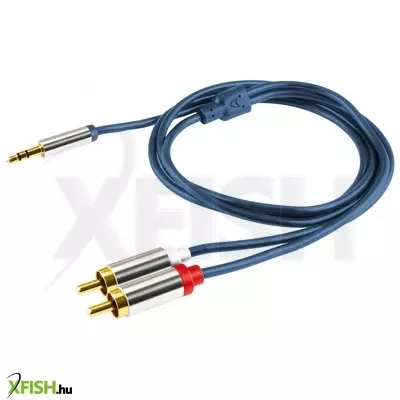 use home a 49-1m audiókábel, 3,5mm sztereó dugó, rca, 1m