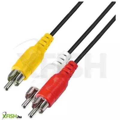 Use bliszter home a 4x audió kábel, 3 rca dugó-3 rca dugó, 1,5 M