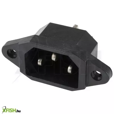 use home ac 2d, ac beépíthető dugó, 3 pólus, 10a, 2300w, forrasztható