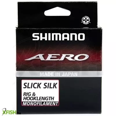 Shimano Line Aero Slick Silk Rig Monofil Zsinór Víztiszta 100m 0,076mm 0,57Kg