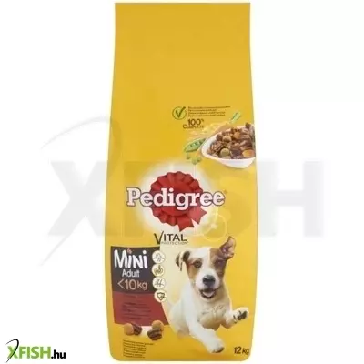 pedigree száraz mini marha-zöldség 12kg