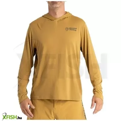 Adventer Kapucnis Hosszú Ujjú Póló Sand Xxl