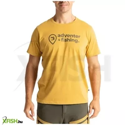 Adventer Rövid Ujjú Póló Sand M