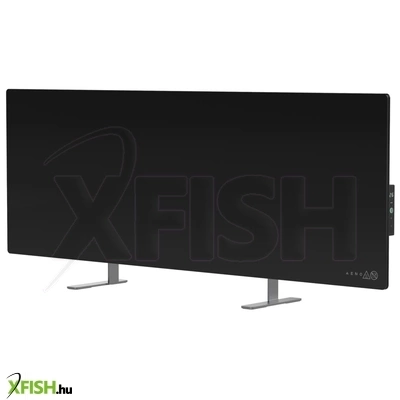 Aeno agh0004s infravörös konvekciós premium eco smart fűtőtest, led-es kijelzés, 700 w, wi-fi, 3 féle felszerelési mód, fekete színű