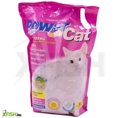 powercat szilika gél alapú macskaalom illatmentes 2.1kg
