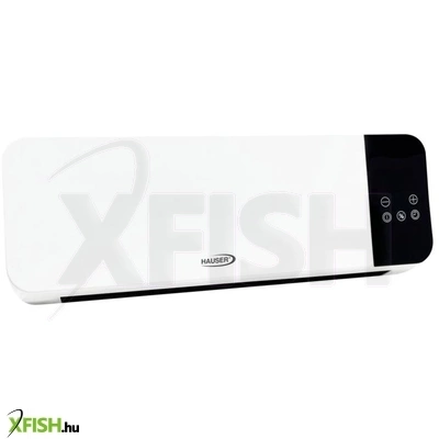 hauser ah-2004 fali ventilátoros smart fűtőtest, max. 2000 w, wifi vezérlés, 2 fokozat, 8 órás időzítő, távirányító