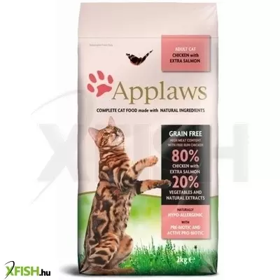 Applaws Cat Száraz Adult Csirke+Lazac 2kg