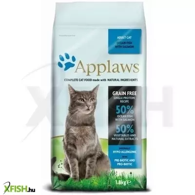 Applaws Cat Adult tengeri hal és lazac 1,8kg