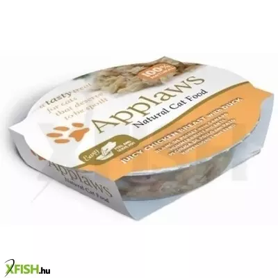 Applaws cat pot csirkemellel és kacsahússal, 60g, 10 db/csomag
