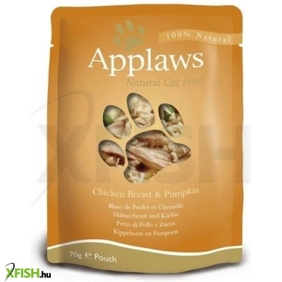 applaws cat nedves macska eledel csirke sütőtök 70g 12 db/csomag