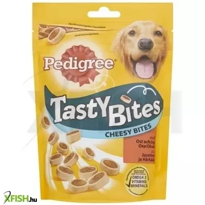 pedigree tasty bites 140gr cheesy bites