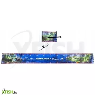 Mistrall Horgász Mérőszalag Banner Tépőzárral 130 cm