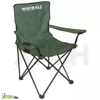 Mistrall Összecsukható karfás szék zöld 58x62x91 cm