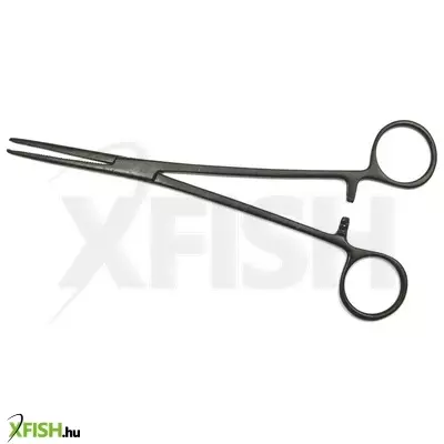 Mistrall Egyenes Érfogó Csipesz Fekete 18cm