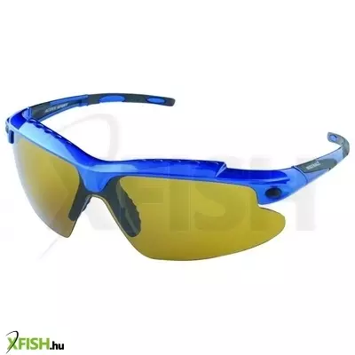 Active Sport Kék Keretes Horgász Napszemüveg Sárga Lencsével