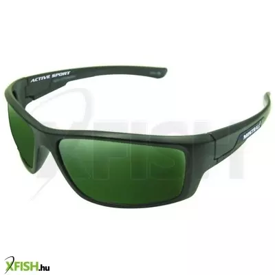 Mistrall Matt Black Green Horgász Napszemüveg 1db/csomag