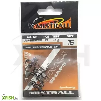 Mistrall Kretlik Forgókapocs 18-as 7Kg 10db/csomag