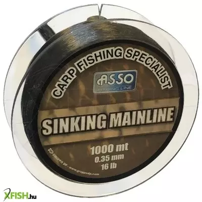 Asso Carp Mainline Sinking Merülő Pontyozó Zsinór 1000M 0,28 M.Sz.