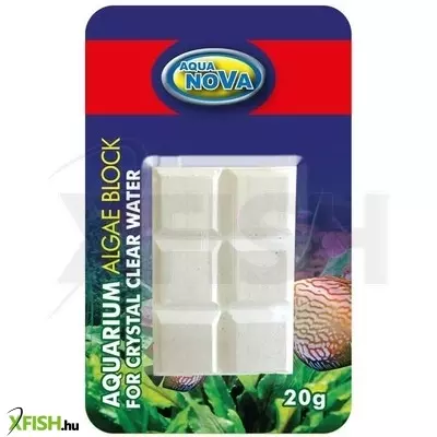 Aqua nova akváriumi algagátló és víztisztító kocka 120 literre