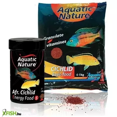 Aquatic nature african cichlid energy food S szemcsés díszhaleleség - 320ml