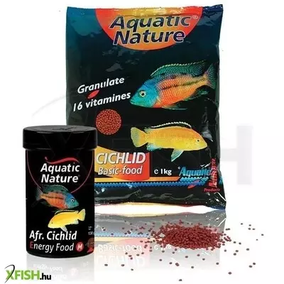 Aquatic nature african cichlid energy food M szemcsés díszhaleleség - 320ml