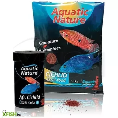 Aquatic nature african cichlid excel color S szemcsés díszhaleleség - 320ml