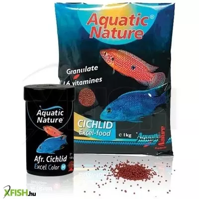 aquatic nature african cichlid excel color m szemcsés díszhaleleség - 320ml
