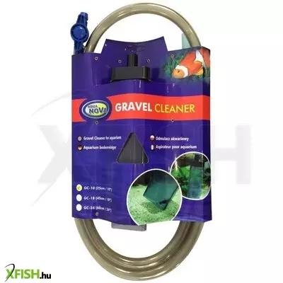 Aqua nova akváriumi vízleszívó / aljzattisztító 25cm