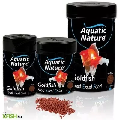 Aquatic nature goldfish excel color szemcsés díszhaleleség - 124ml