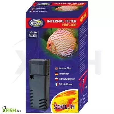Aqua nova nbf-300 akváriumi belső szűrő - 300l/h