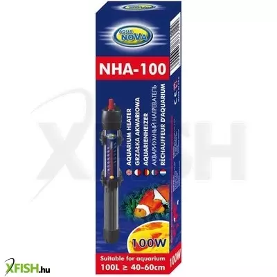 Aqua nova automata akvárium fűtő 100w
