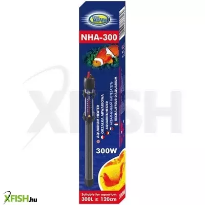 aqua nova automata akvárium fűtő 300w