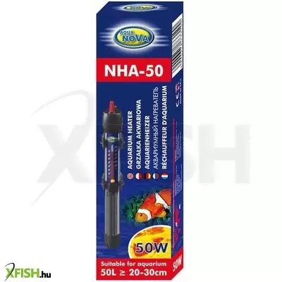Aqua nova automata akvárium fűtő 50w