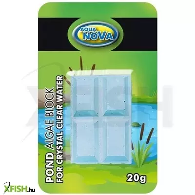 Aqua nova kerti tavi algagátló és víztisztító kocka 800 literre