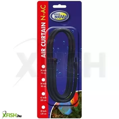 aqua nova buborékfüggöny akváriumi levegőporlasztó 75cm