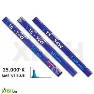 Aqua nova marine blue t5 akvárium fénycső 24w / 549mm