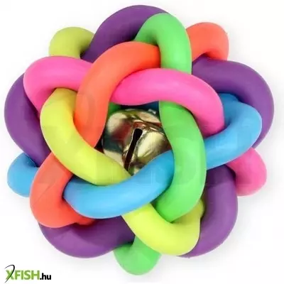 Pet nova (aqua nova) pet nova illatosított ördöglabda csörgős kutyajáték 6cm