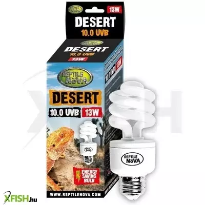 Reptile nova (aqua nova) reptile nova desert uvb 10.0 energiatakarékos terrárium izzó - 13w e27