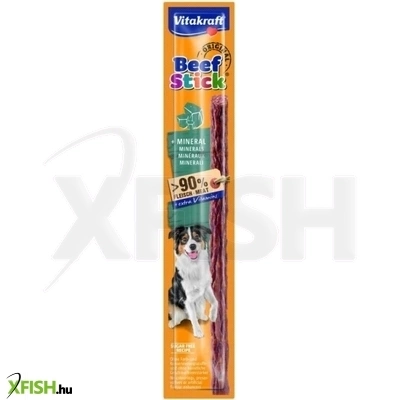 vitakraft beef stick kutya jutalomfalat ásványi anyagokkal 12g 1db/csomag