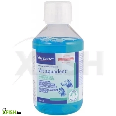 Vet Aquadent Csepp Szájhigiéniai Oldat 250ml