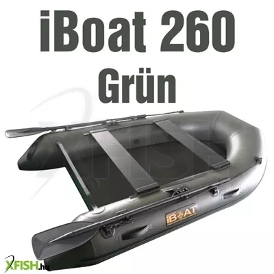Iboat 260 Cm, Gumicsónak Zöld