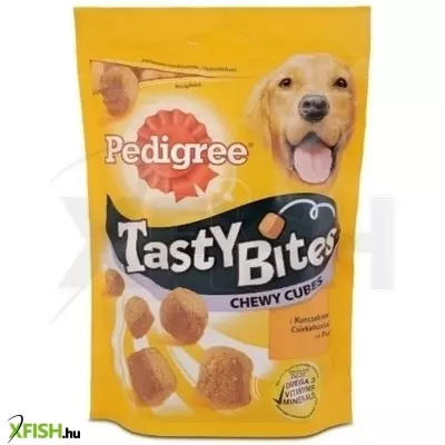pedigree tasty bites 130gr chewy cubes