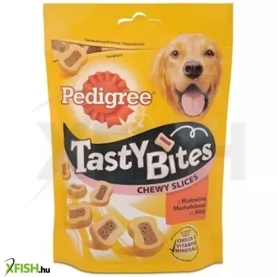 Pedigree Tasty Bites 155gr Chewy Slices
