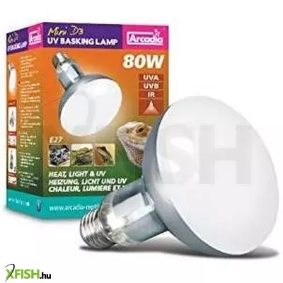 Arcadia d3 basking uva/uvb terrárium izzó - 160w e27