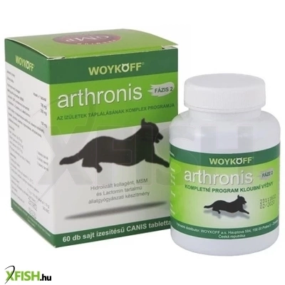 Arthronis 2 fázis Izületvédő Tabletta Kutyák Részére 60db/csomag
