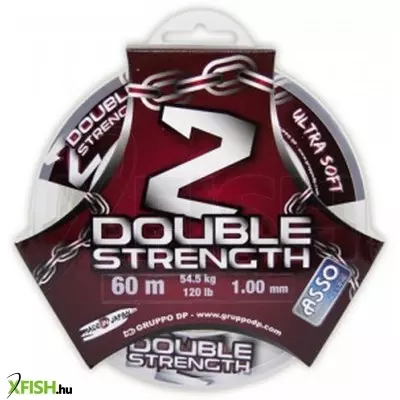 Asso Double Strength Ultra Soft Monofil Előkezsinór 60m 1.10mm 68.1Kg