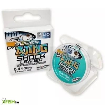 Asso Super Ajing Shock L. fluorocarbon monofil előke-zsinór 30M 0,148