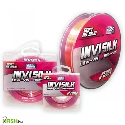 Asso Invisilk 300M Pontyozó Zsinór 300M 0,35 13,9Kg