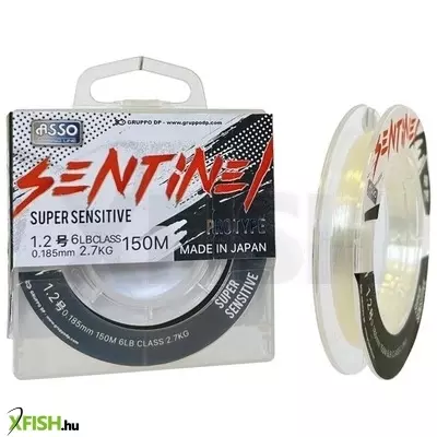Asso Sentinel Monofil Fluorocarbon Távdobó Zsinór 150m 0,31mm 7,3kg